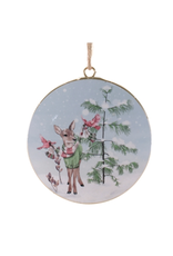 Melrose Iron Disc Ornaments