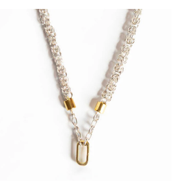 Winston and Waits WW Loop Chain Necklace, Silver