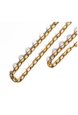 Winston and Waits Chunky Rope Link Chain, 18" Gold