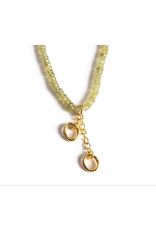 Winston and Waits Gemstone Double Clasp Necklace