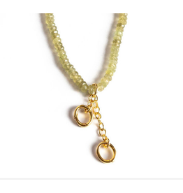 Winston and Waits Gemstone Double Clasp Necklace