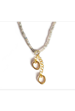 Winston and Waits Gemstone Double Clasp Necklace