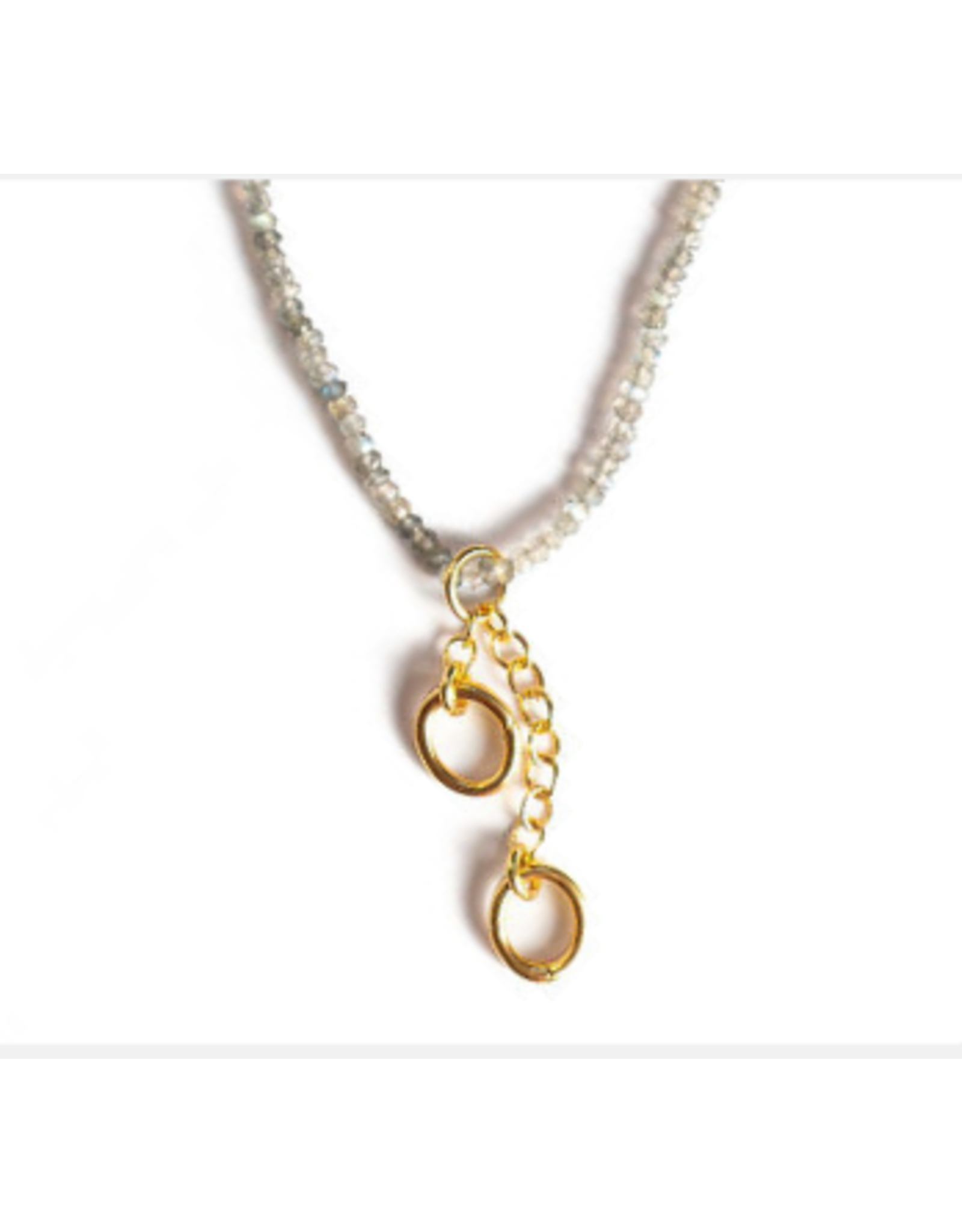 Winston and Waits Gemstone Double Clasp Necklace