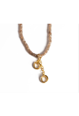 Winston and Waits Gemstone Double Clasp Necklace