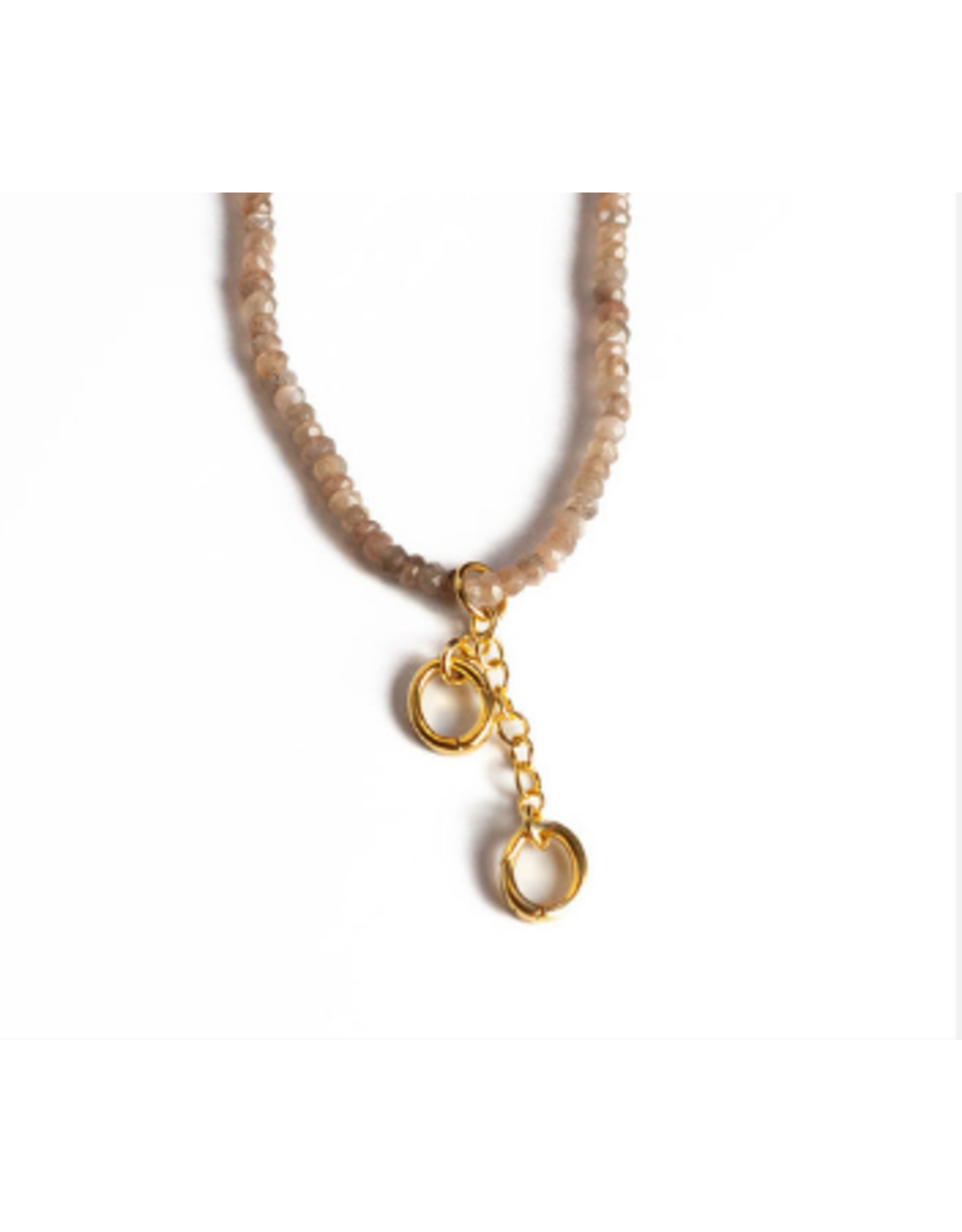Winston and Waits Gemstone Double Clasp Necklace