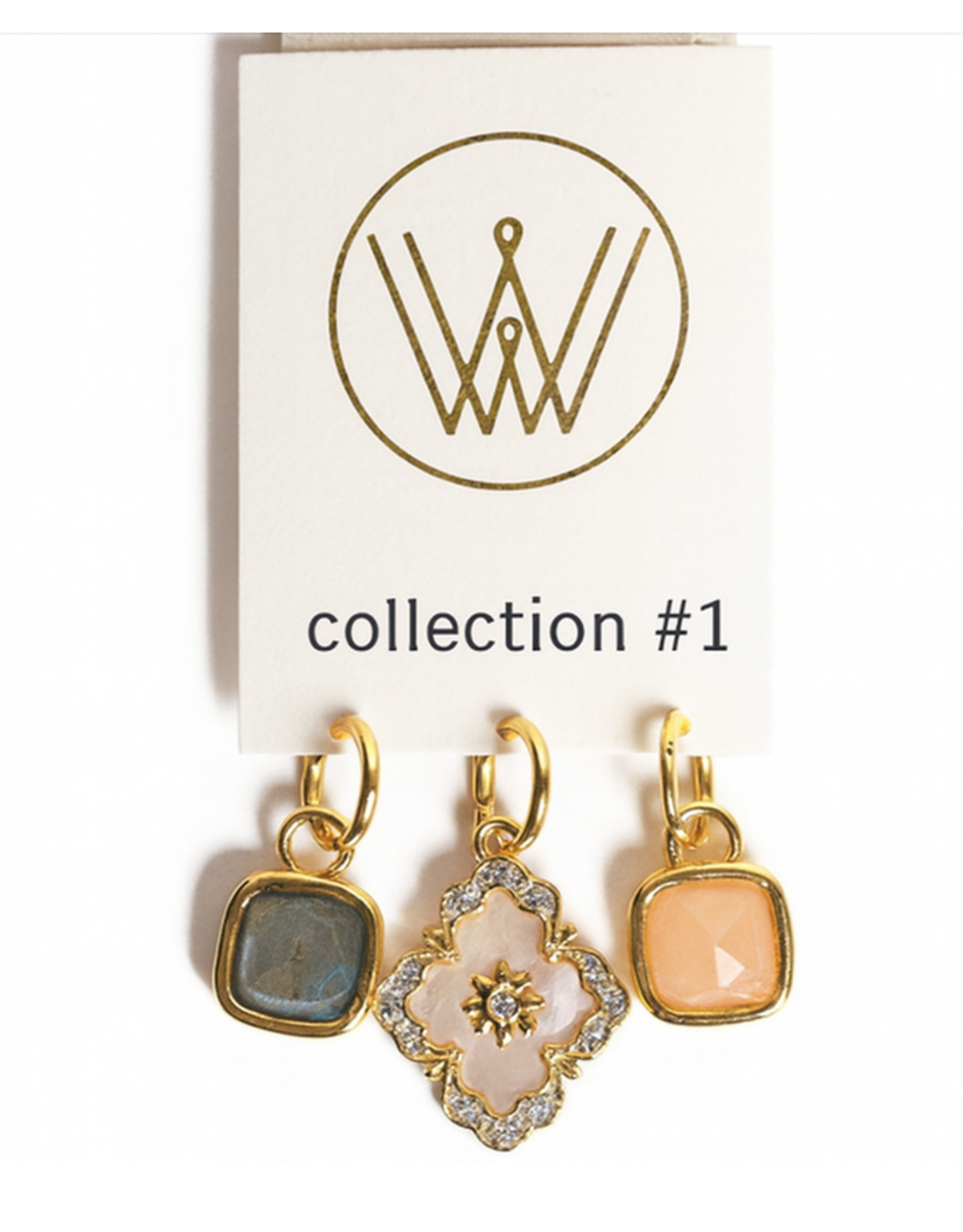 Winston and Waits WW Charm Collection Set of 3