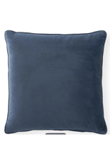 K & K Midnight Navy Velvet Pillow