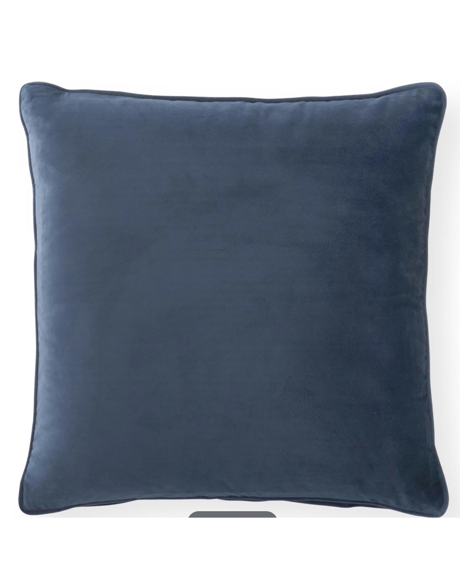 K & K Midnight Navy Velvet Pillow