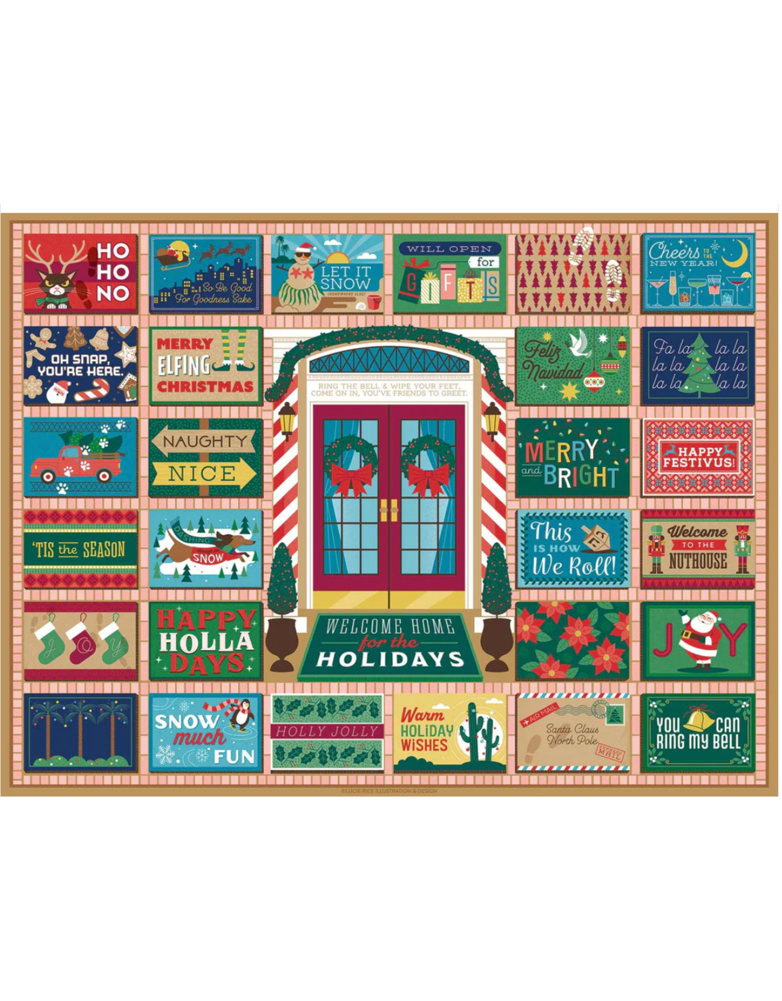 True South Holiday Doormat
