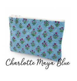 Ida Mae IM Quilted Makeup Bag