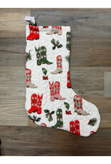 Ida Mae Quilted Stocking Ida Mae Quilted Stocking