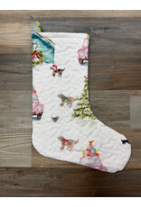 Ida Mae Quilted Stocking Ida Mae Quilted Stocking