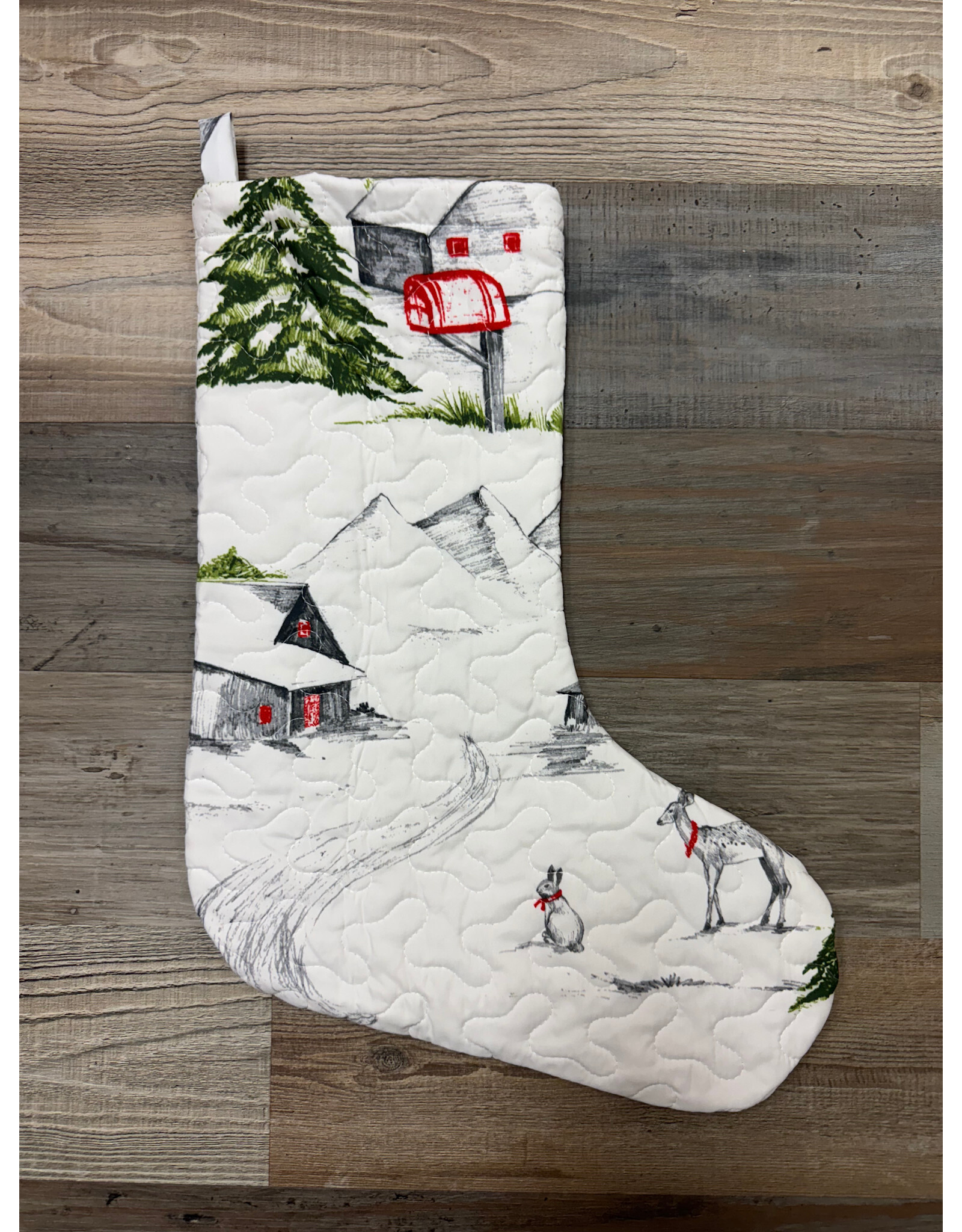 Ida Mae Quilted Stocking