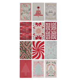 Creative Co-Op Holiday Microfiber Tea Towels