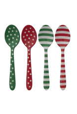 Creative Co-Op Enameled Stainless Steel Spoon