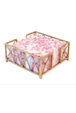 Boston International Arch Gold Leaf Cocktail Napkin Holder