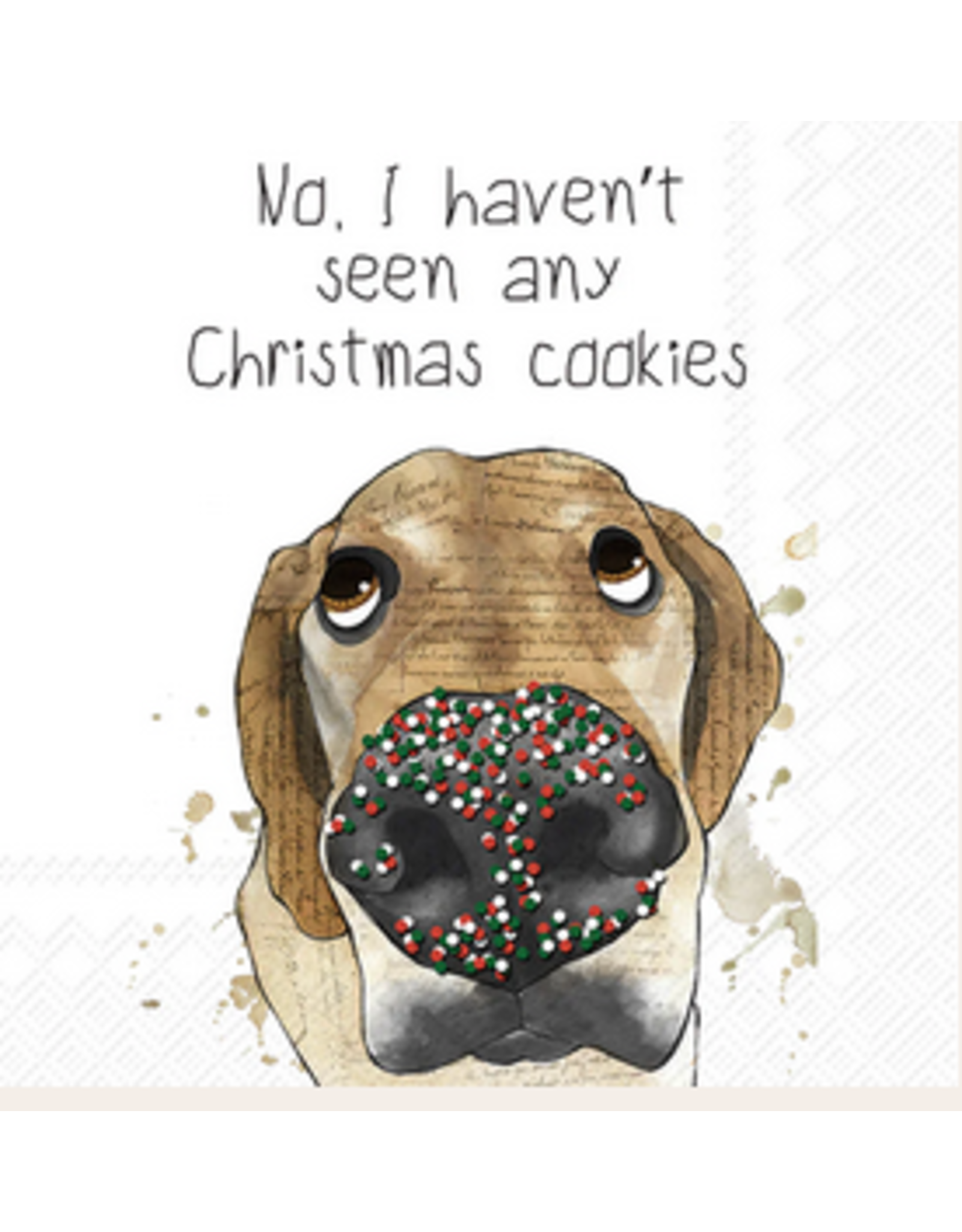 Boston International Christmas Cocktail Napkins