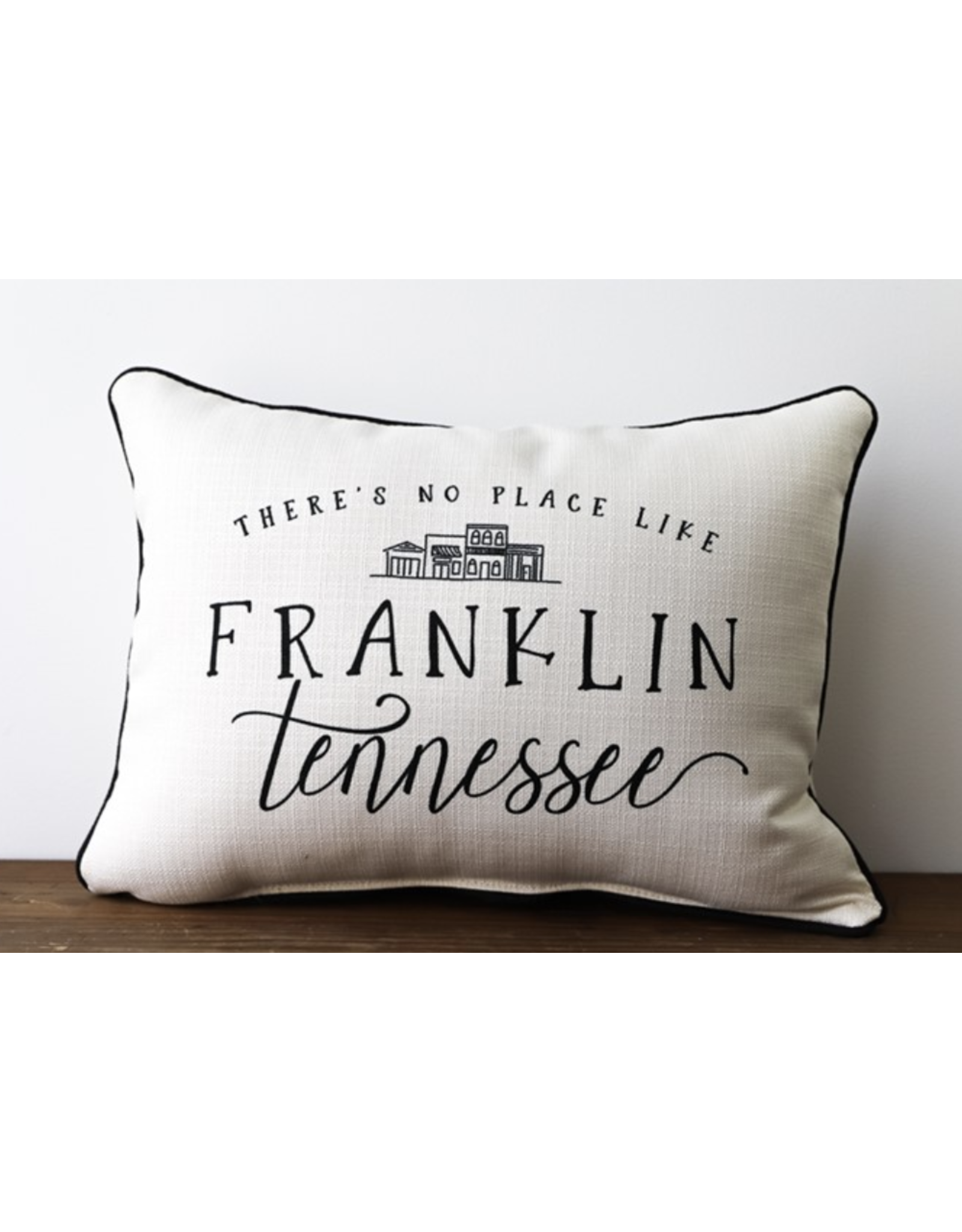 Little Birdie There's No Place Like Franklin Pillow