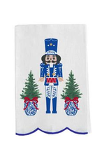 Mary Square MS Seasonal Embroidered Tea Towel