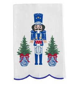 Mary Square MS Seasonal Embroidered Tea Towel
