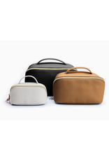 A Wink & A Nod Set of 3 Leather Cosmetic Bags