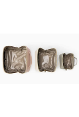 A Wink & A Nod Set of 3 Leather Cosmetic Bags