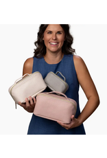 A Wink & A Nod Set of 3 Leather Cosmetic Bags