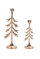 Melrose Golden Tree Candle Holder 13"