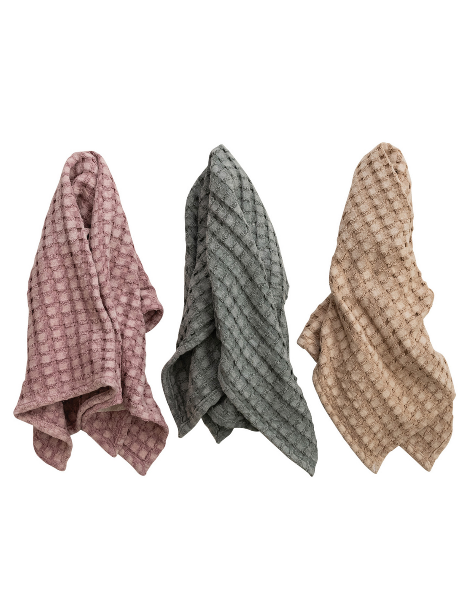 Creative Co-Op Homestead Waffle Tea Towels