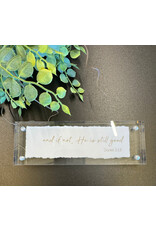 Eva Belle 2x6 Acrylic Block