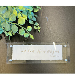 Eva Belle 2x6 Acrylic Block