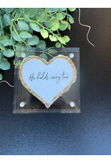 Eva Belle 3x3 Acrylic Blocks