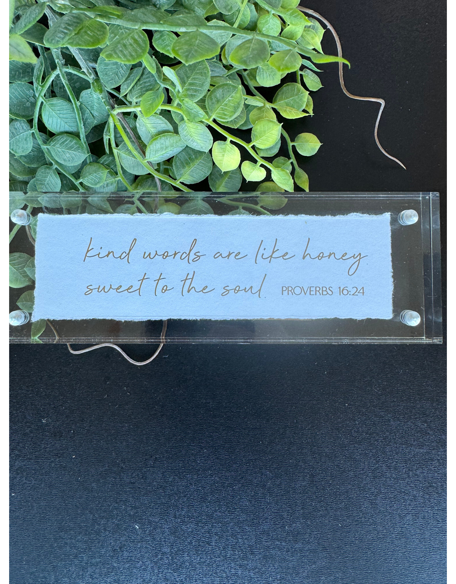 Eva Belle 2x6 Acrylic Block