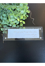 Eva Belle 2x6 Acrylic Block