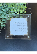 Eva Belle 4x4 Acrylic Block