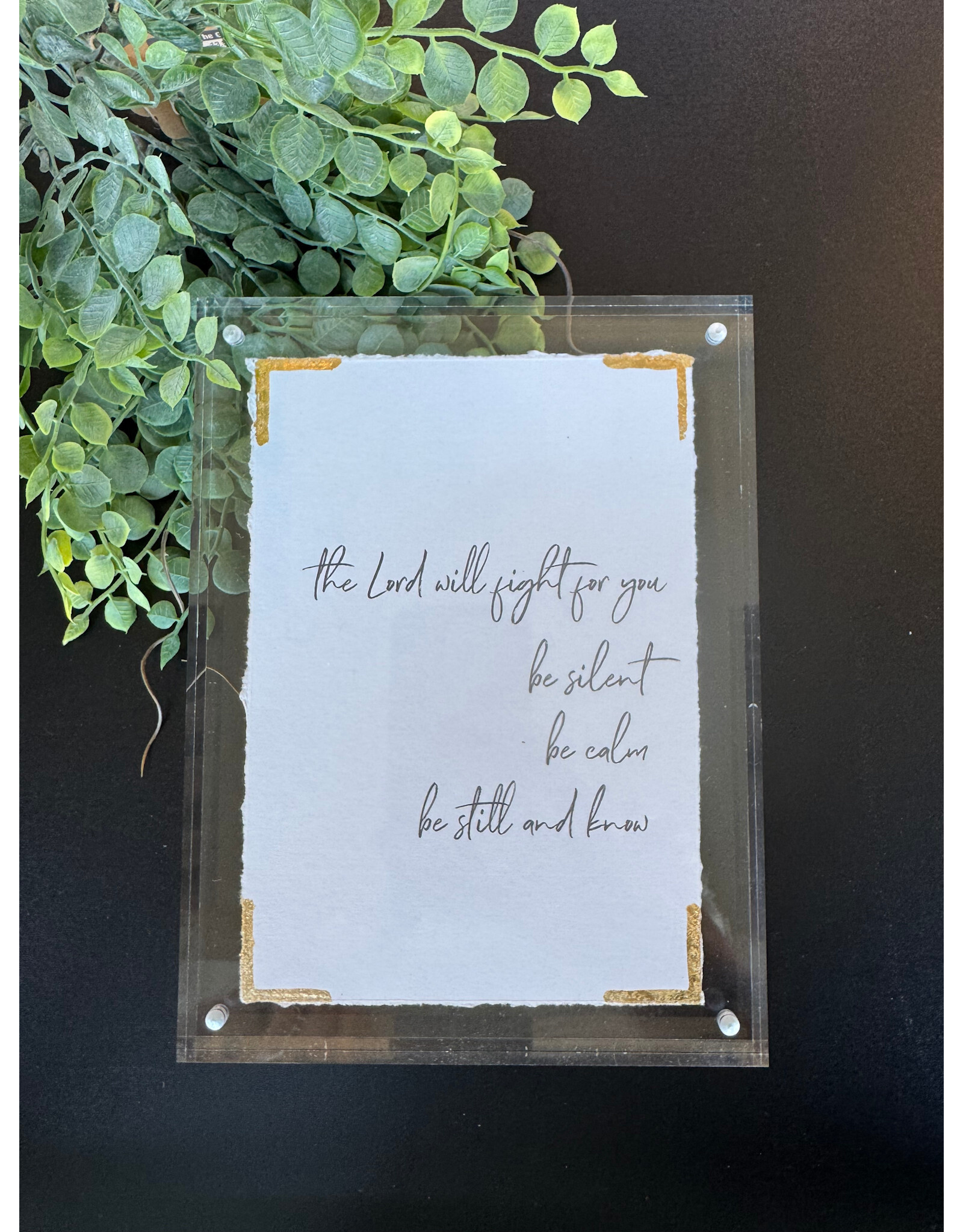 Eva Belle 6x8 Acrylic Block