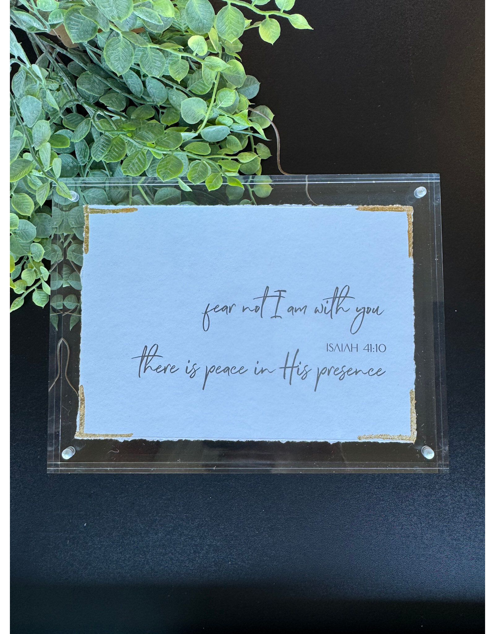 Eva Belle 6x8 Acrylic Block