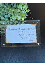 Eva Belle 4x6 Acrylic Block