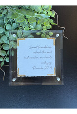 Eva Belle 4x4 Acrylic Block