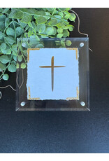 Eva Belle 4x4 Acrylic Block