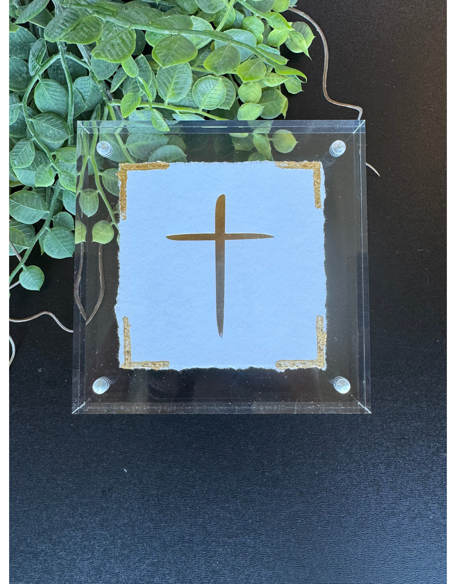 Eva Belle 4x4 Acrylic Block