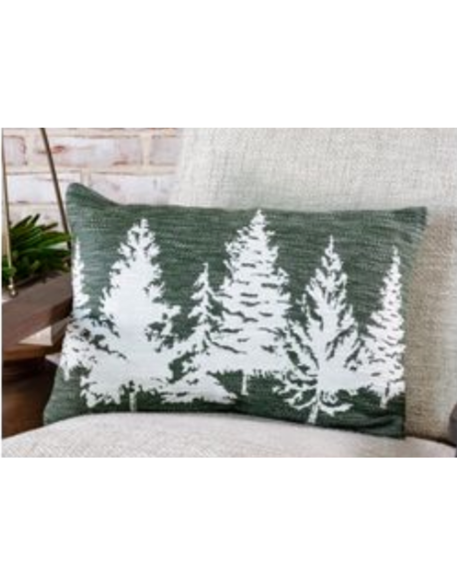 PD Home & Garden Snowy Pines Pillow