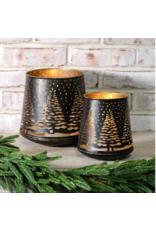 PD Home & Garden Gold Tin Tree Lantern, Large