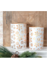 PD Home & Garden Snowflake Glow Lantern, Large