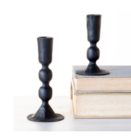 PD Home & Garden Black Iron Taper Candle Holder, 5.5"