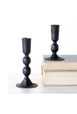 PD Home & Garden Black Iron Taper Candle Holder, 4"