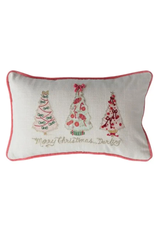 Creative Co-Op Merry Christmas Darling Pillow