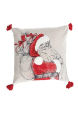 Creative Co-Op Cozy Clause Pillow