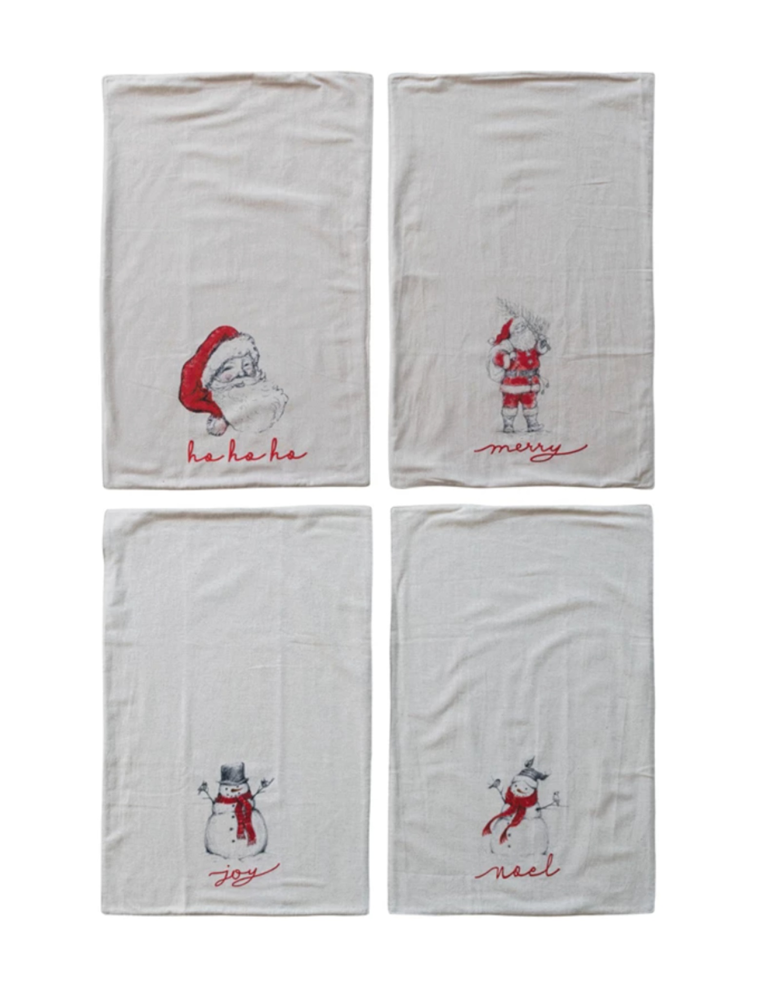 Creative Co-Op Dear Santa Tea Towel
