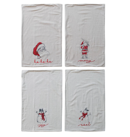 Creative Co-Op Dear Santa Tea Towel